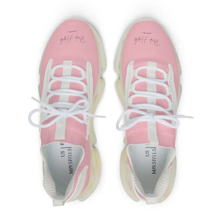 Pink Men’s Mesh Sneakers - Shoes