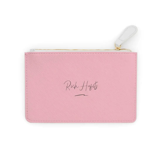 Pink Mini Clutch Bag - 6.3” x 4” / White - Bags