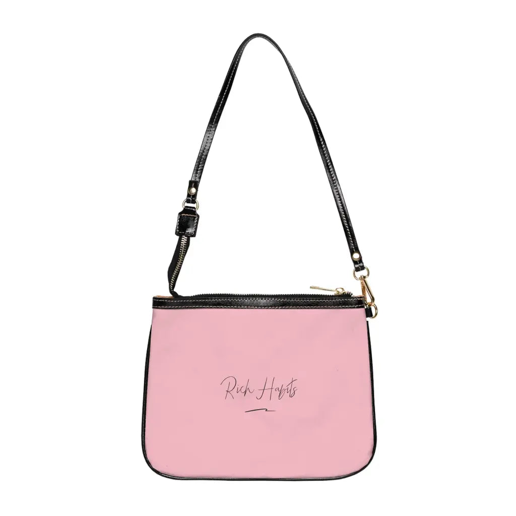 Pink Small Shoulder Bag - 10 × 8 / Black - Bags