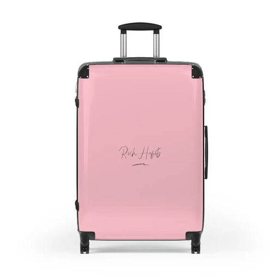 Pink Suitcase - Large / Black - Bags