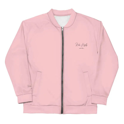 Pink Unisex Bomber Jacket - XS