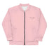 Pink Unisex Bomber Jacket - XS