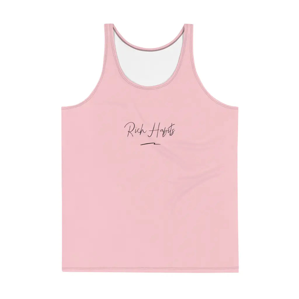 Pink Unisex Tank Top - XS