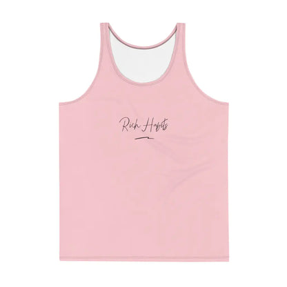 Pink Unisex Tank Top - XS