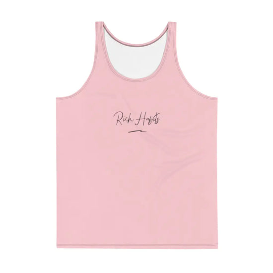 Pink Unisex Tank Top - XS