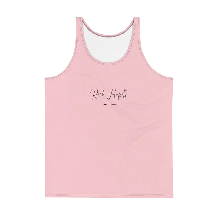 Pink Unisex Tank Top - XS