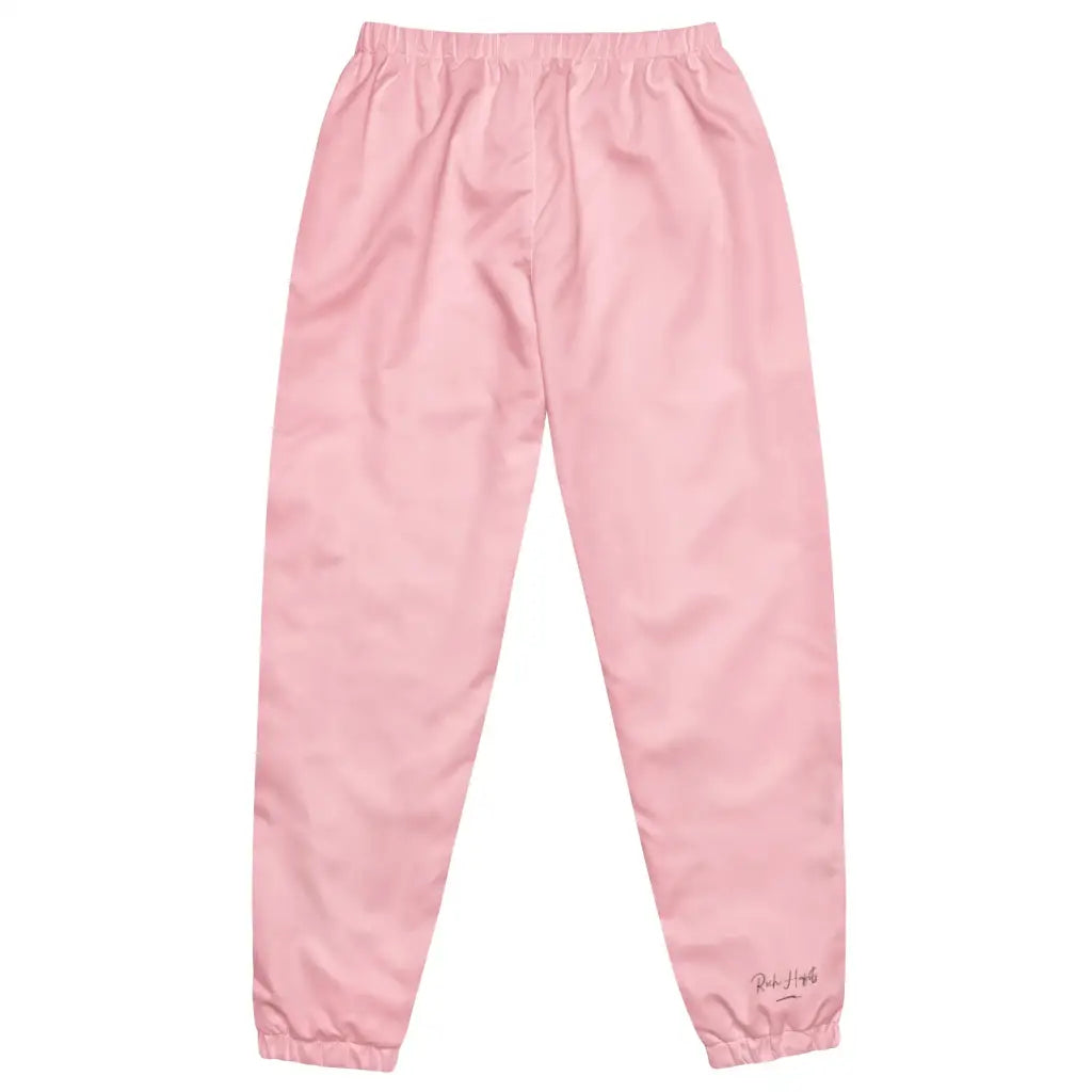 Pink Unisex track pants