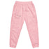 Pink Unisex track pants - White / XS