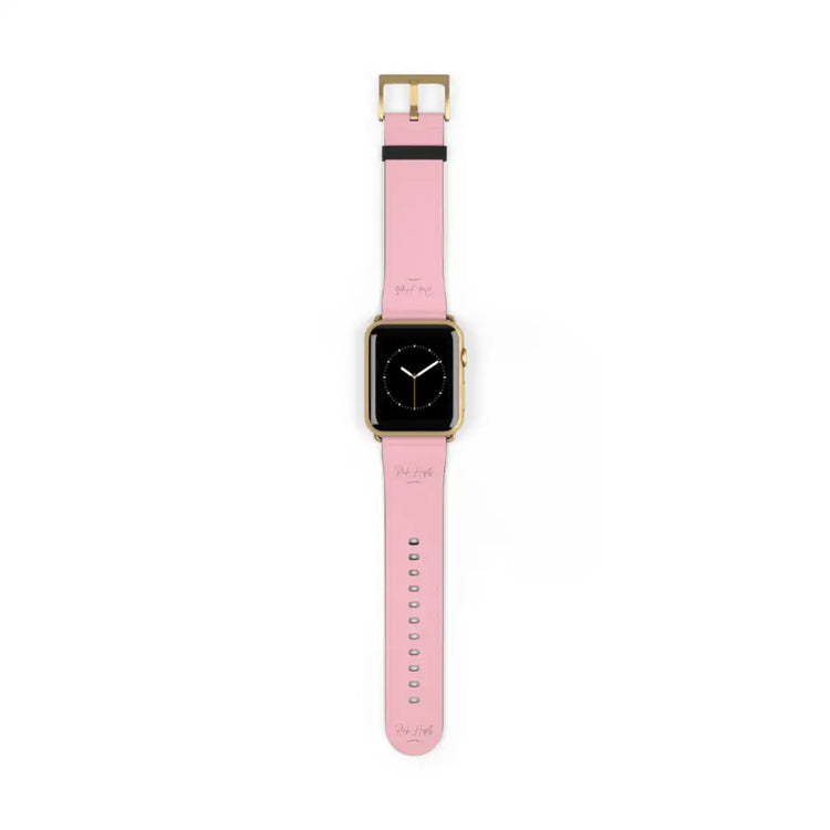 Pink Watch Band - 42 - 45 mm / Gold Matte - Accessories