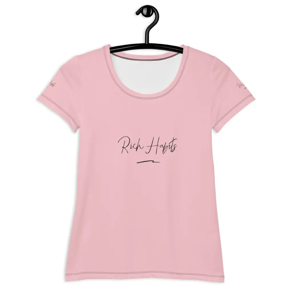 Pink Women’s Athletic T-shirt - XS