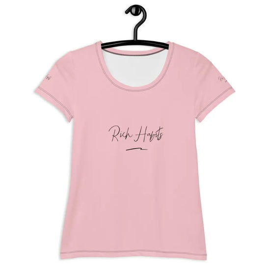 Pink Women’s Athletic T-shirt - XS