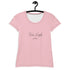 Pink Women’s Athletic T-shirt - XS