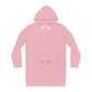 Pink Women’s Hoodie Dress - L / Seam thread color