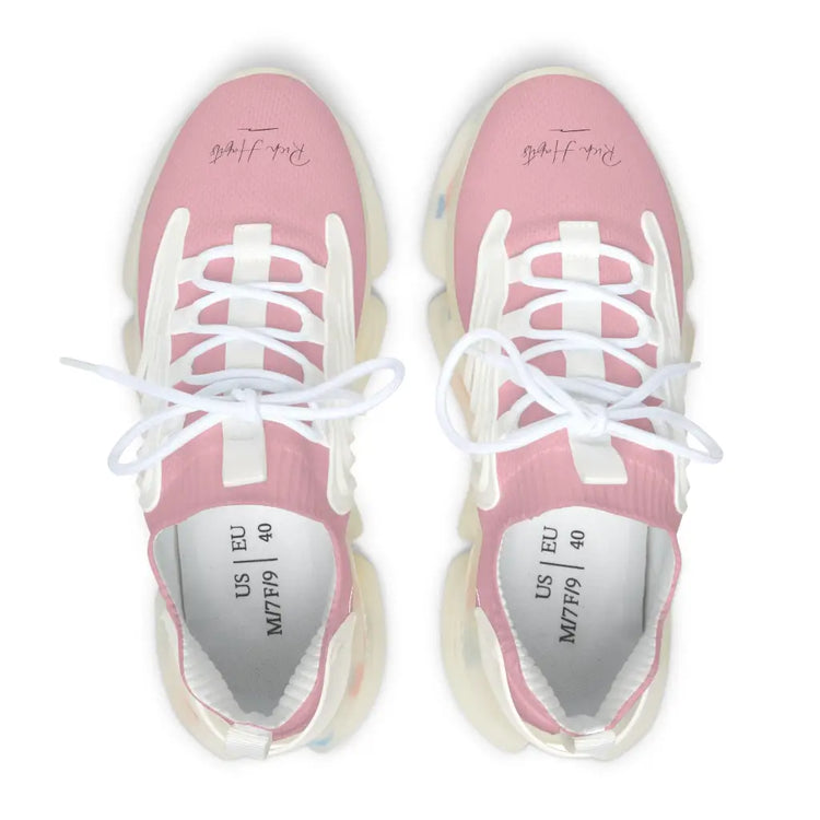 Pink Women’s Mesh Sneakers - Shoes