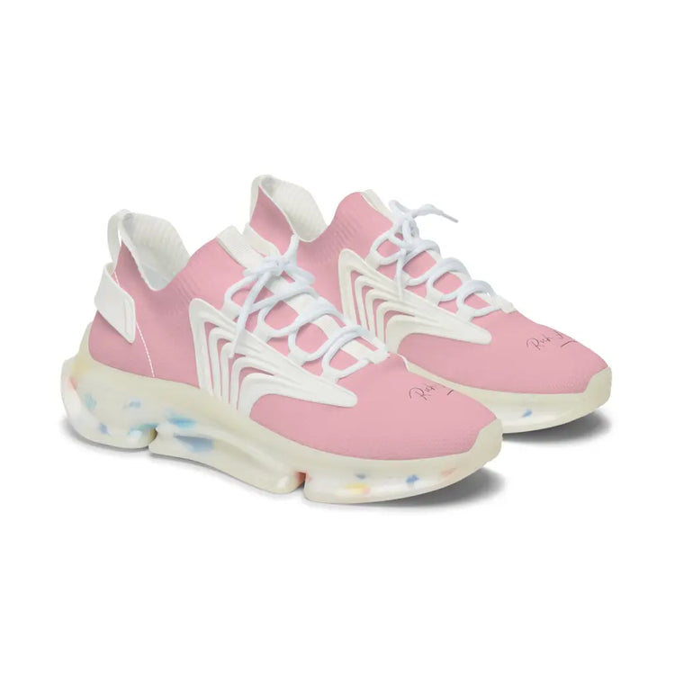 Pink Women’s Mesh Sneakers - White sole / US 5.5 - Shoes