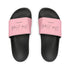 Pink Youth PU Slide Sandals - Black / Kid’s 13 - Shoes