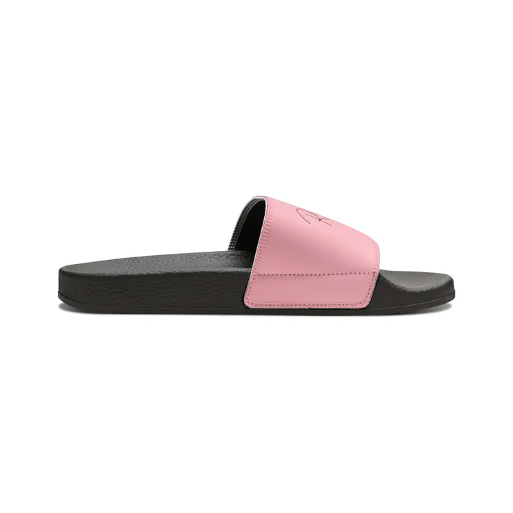 Pink Youth PU Slide Sandals - Shoes