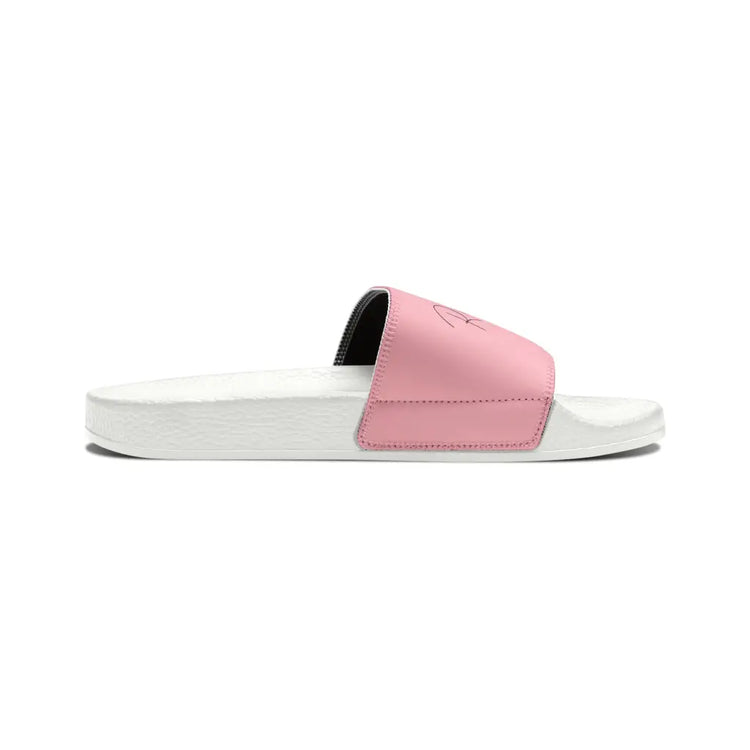 Pink Youth PU Slide Sandals - Shoes