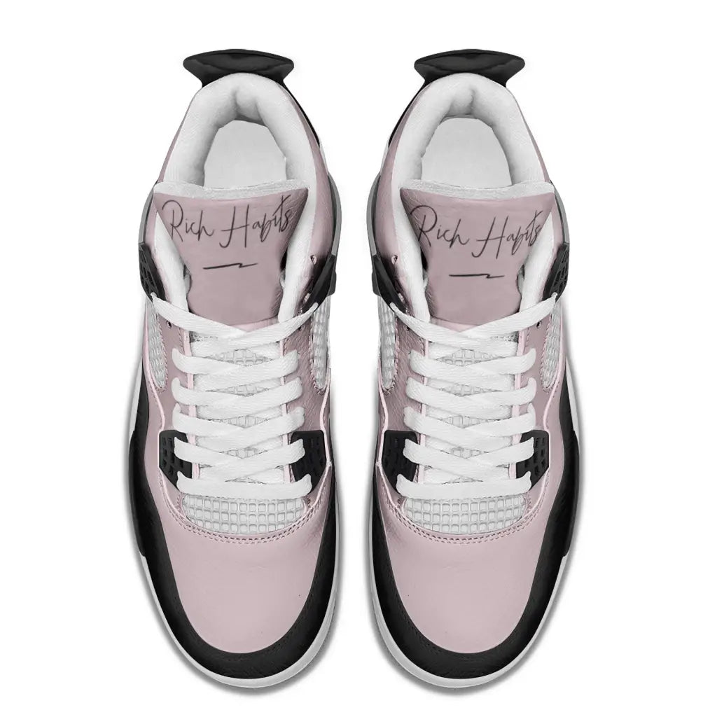 RH4 Pink/Black Fashion Sneakers - Shoes