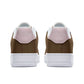 RH1 Pink/Brown Low Top Leather Sneakers - Shoes