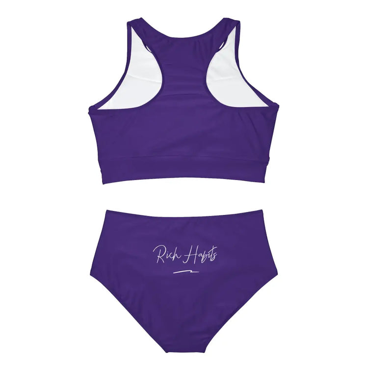 Purple Bikini Set - All Over Prints