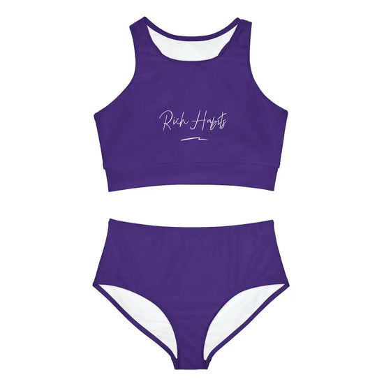 Purple Bikini Set - XS - All Over Prints