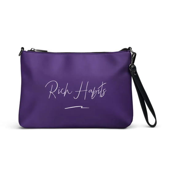 Purple Crossbody bag - Black