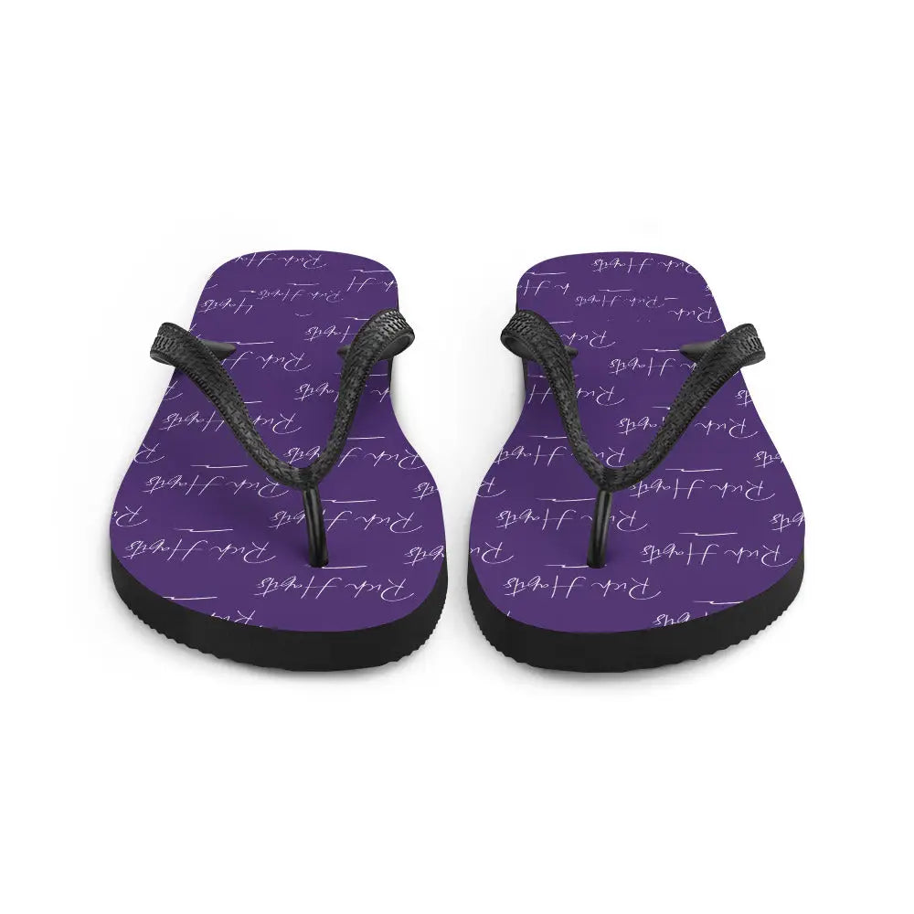 Purple Flip-Flops