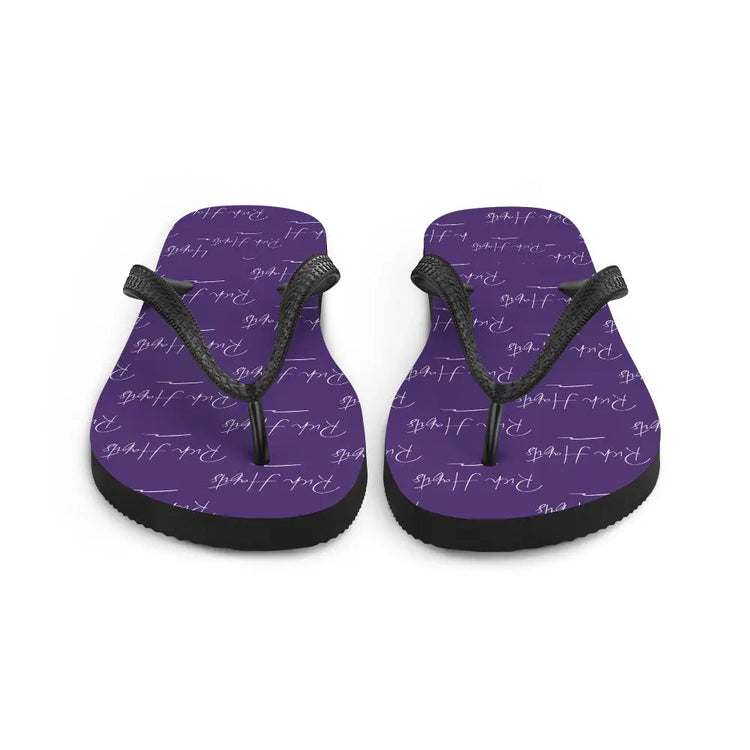 Purple Flip-Flops