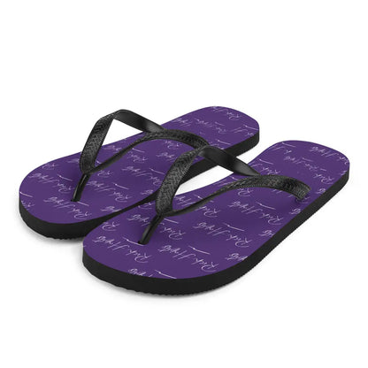 Purple Flip-Flops - S