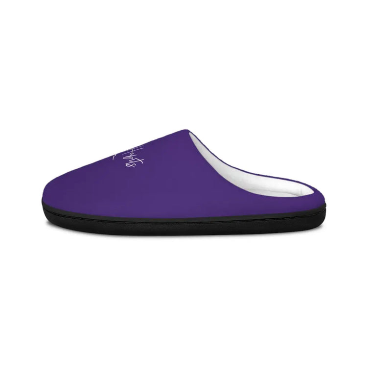 Purple Men’s Indoor Slippers - Shoes