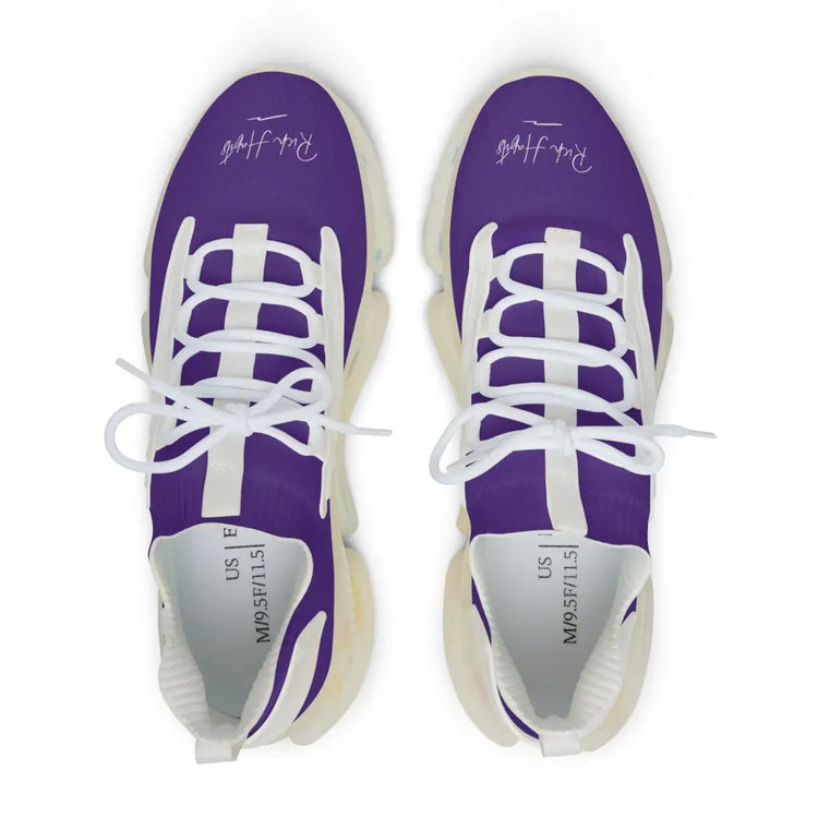 Purple Men’s Mesh Sneakers - Shoes