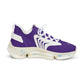 Purple Men’s Mesh Sneakers - Shoes