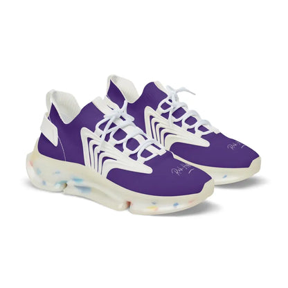 Purple Men’s Mesh Sneakers - White sole / US 5 - Shoes