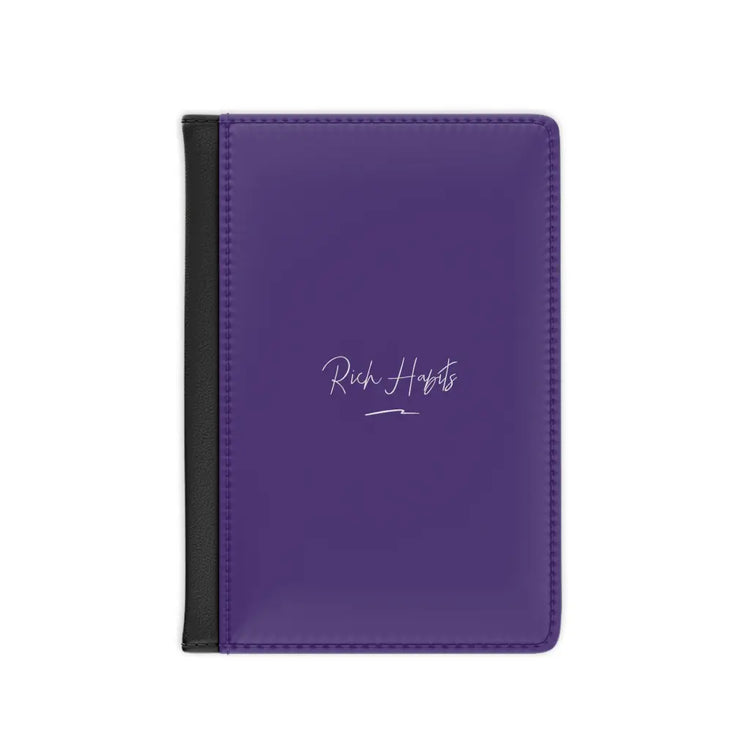 Purple Passport Cover - 3.9 x 5.8 / Black - Accessories