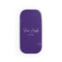 Purple Phone Click-On Grip - Glossy / One size / White -