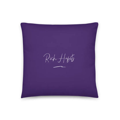 Purple Pillow - 18″×18″