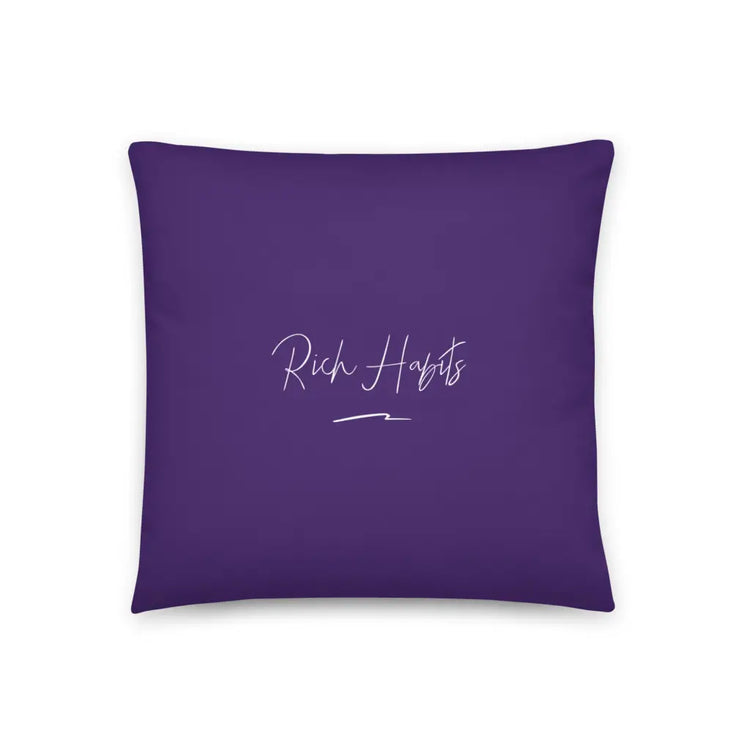 Purple Pillow - 18″×18″