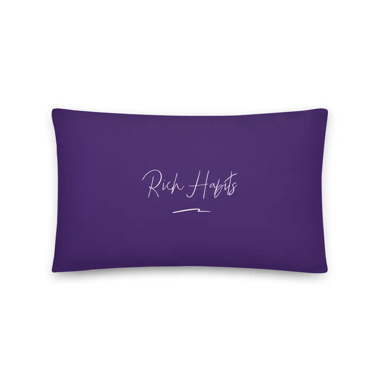 Purple Pillow - 20″×12″