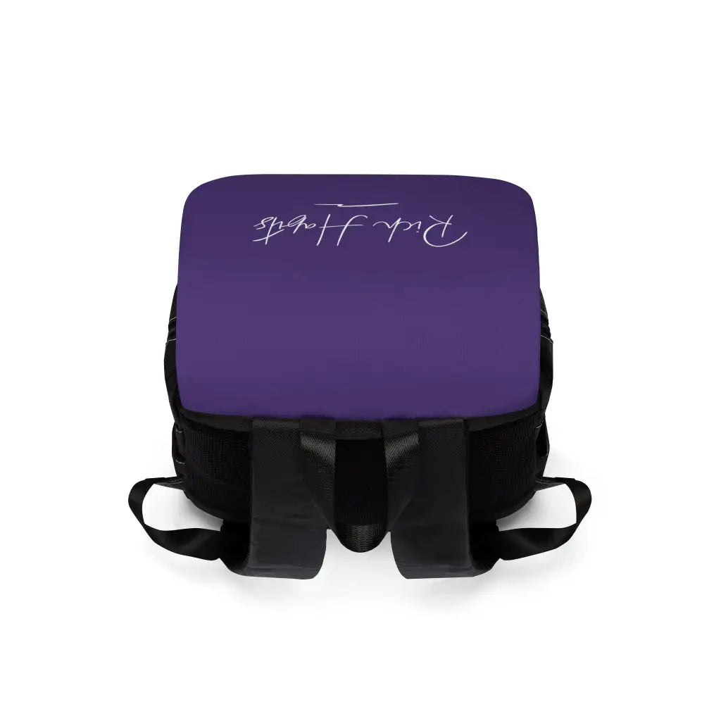 Purple Shoulder Backpack - One size - Bags