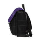 Purple Shoulder Backpack - One size - Bags