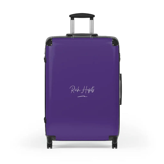 Purple Suitcase - Large / Black - Bags