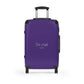 Purple Suitcase - Medium / Black - Bags