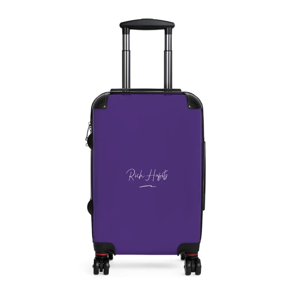 Purple Suitcase - Small / Black - Bags