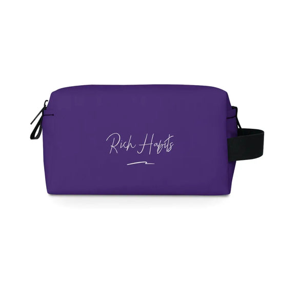 Purple Toiletry Bag - 7.5” x 4” 3.8” - Bags