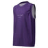 Purple unisex basketball jersey - 2XS