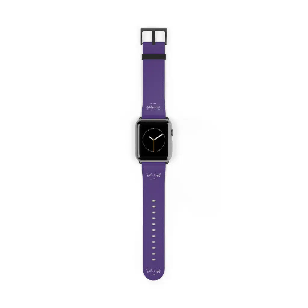 Purple Watch Band - 42 - 45 mm / Black Matte - Accessories