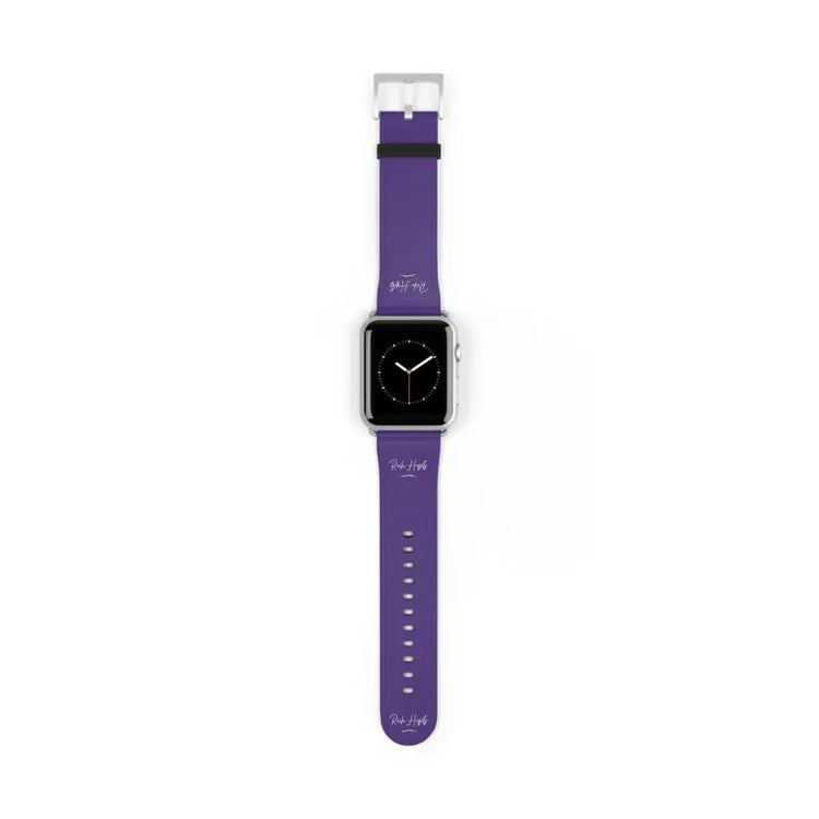 Purple Watch Band - 42 - 45 mm / Silver Matte - Accessories