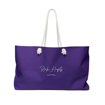 Purple Weekender Bag - 24 × 13 - Bags