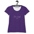 Purple Women’s Athletic T-shirt - XS